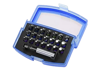 Juego de 22 puntas de destornillador, juego de puntas River