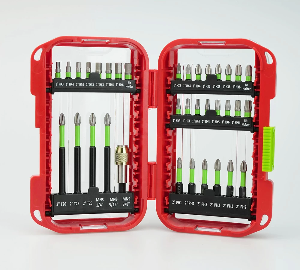 Juego de 35 puntas para atornillador de impacto