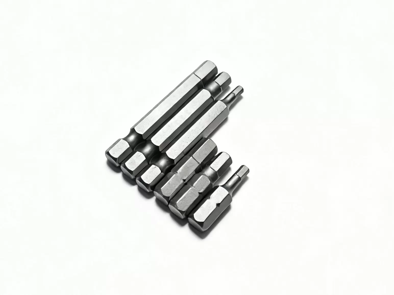 Broca de inserción hexagonal