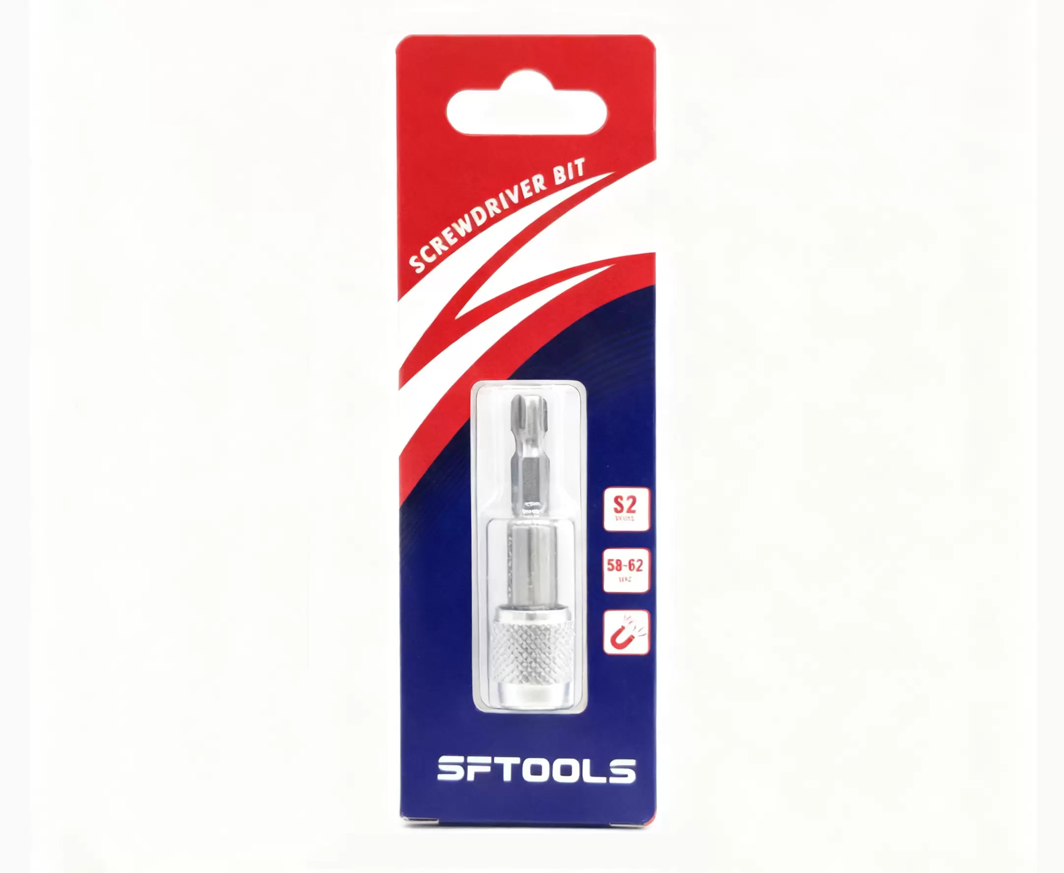 Portabrocas magnético de cambio rápido de 1/4"