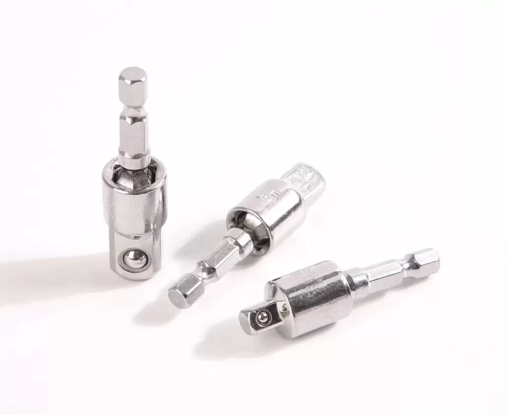 Adaptador de vasos para taladro el&eacute;ctrico con v&aacute;stago hexagonal giratorio de 360 ​​grados