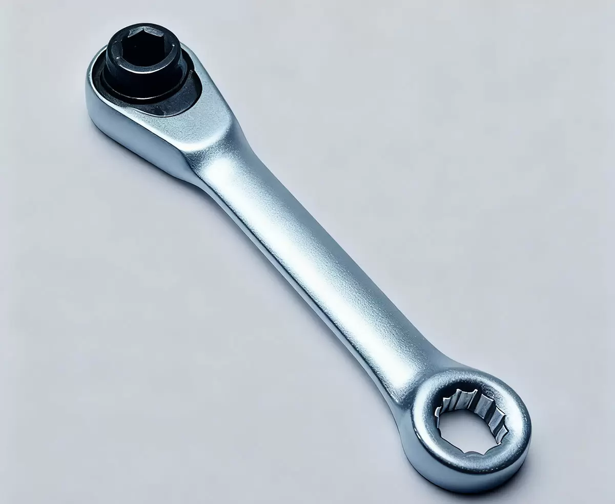 Destornillador de carraca pequeño, destornillador de vaso rápido, destornillador de doble cabeza de 1/4 de pulgada