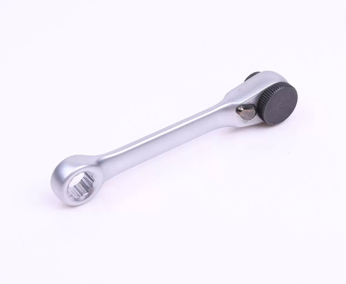 Destornillador de carraca peque&ntilde;o, destornillador de vaso r&aacute;pido, destornillador de doble cabeza de 1/4 de pulgada